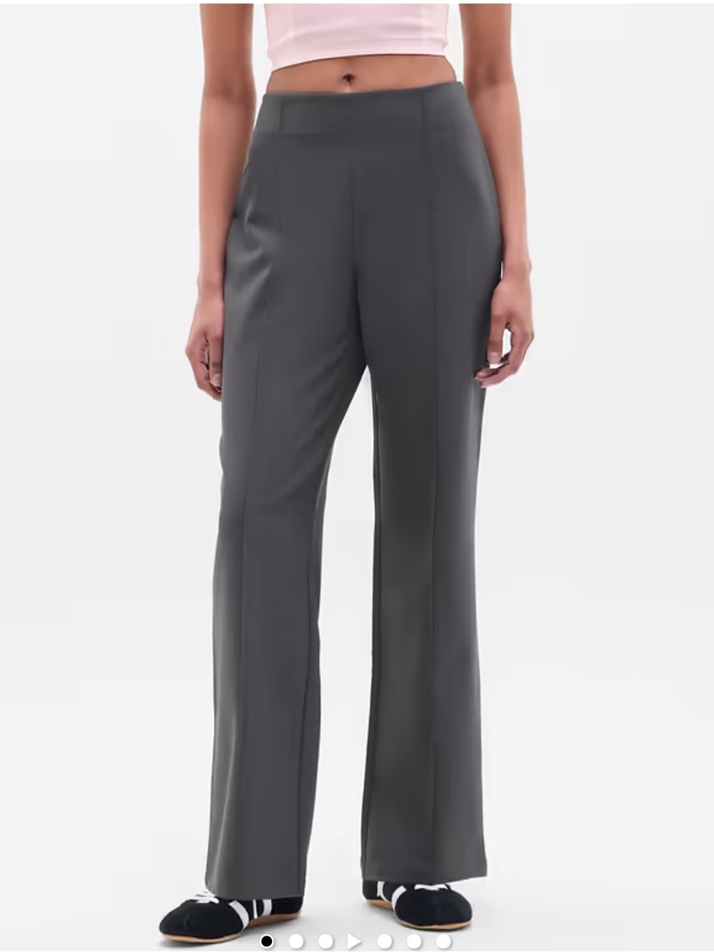 Athleta Women's wrinkle free High-Rise Wide-Leg Trousers